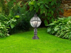 KICHLER Wegeleuchte HALLERON Im Jugendstil Mit Glaskugel, Anthrazit Höhe 70cm 12 KICHLER Wegeleuchte HALLERON Im Jugendstil Mit Glaskugel, Anthrazit Höhe 70cm -Licht Welt Geschaft wegeleuchte halleron im jugendstil mit glaskugel a 5