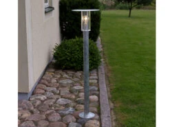 Konstsmide Wegeleuchte MODE, E27, Vandalismus Geschützt, Galv. Stahl, IP54