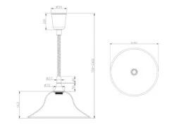 Trio Leuchten Zugpendelleuchte VIOLA Glas Weiß, Höhenverstellbar, Ø 39cm, Messing -Licht Welt Geschaft zugpendelleuchte viola glas weiss hoehenverstellba 4